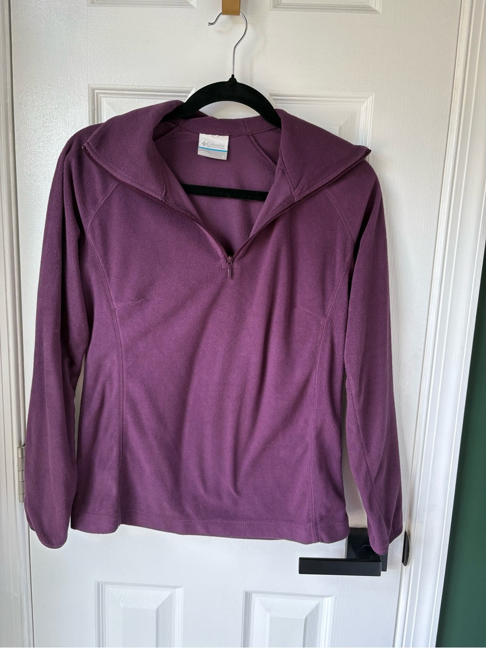 Columbia Women's Plum Half-Zip Fleece Pullover
